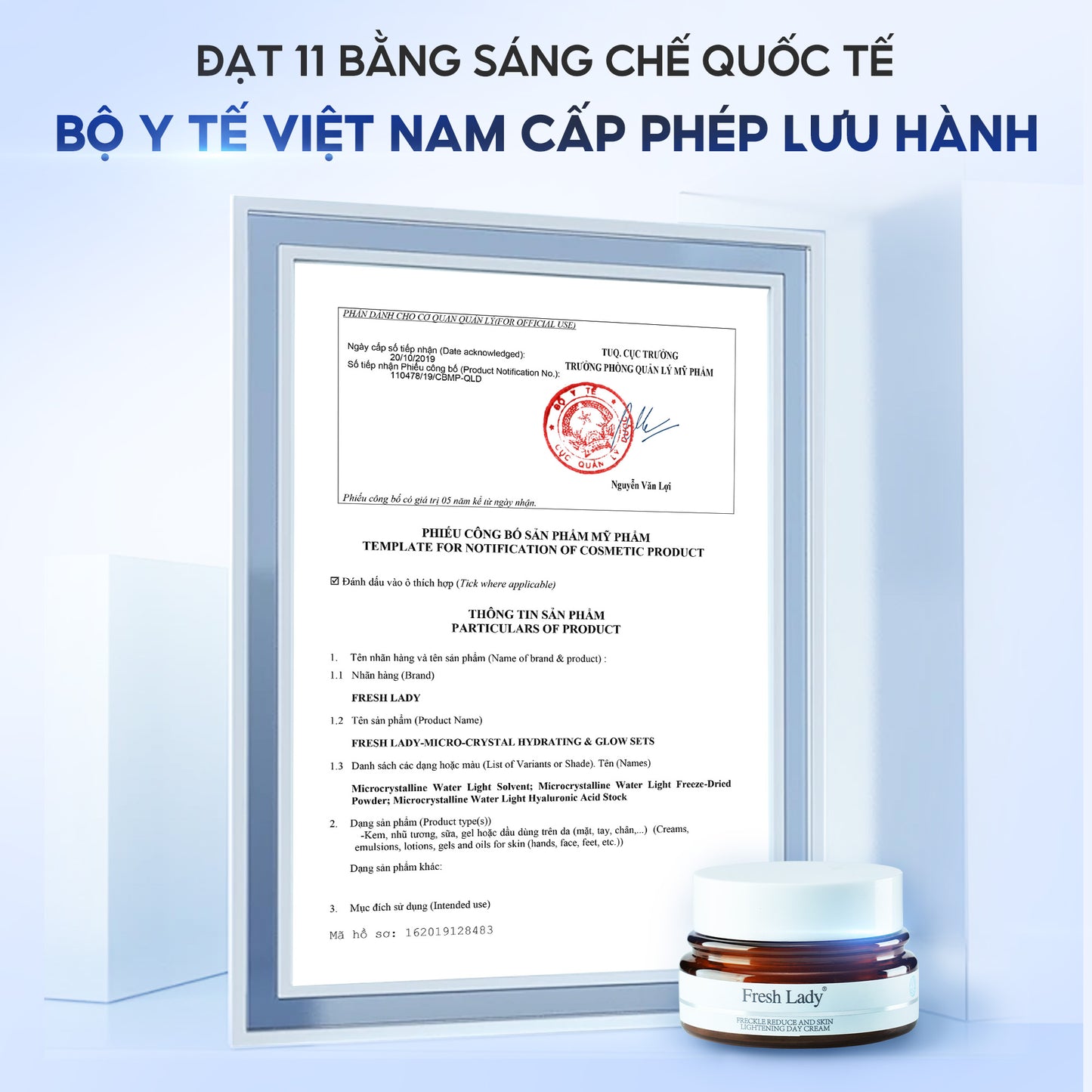 KemFresh Lady – Dưỡng trắng, mờ nám, giảm thâm – Cho làn da sáng khỏe, đều màu!