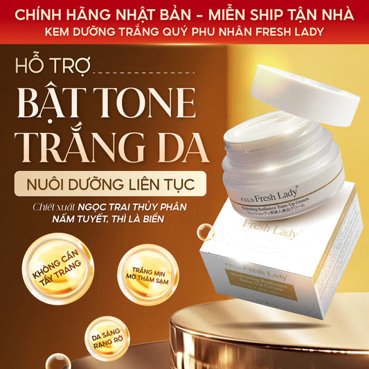 Fresh Lady – Kem Dưỡng Trắng Da Đa Tác Dụng: Vừa Nâng Tone, Vừa Mờ Nám, Lại Che Khuyết Điểm!