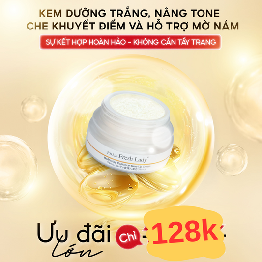 Fresh Lady – Kem Dưỡng Trắng Da Đa Tác Dụng: Vừa Nâng Tone, Vừa Mờ Nám, Lại Che Khuyết Điểm!