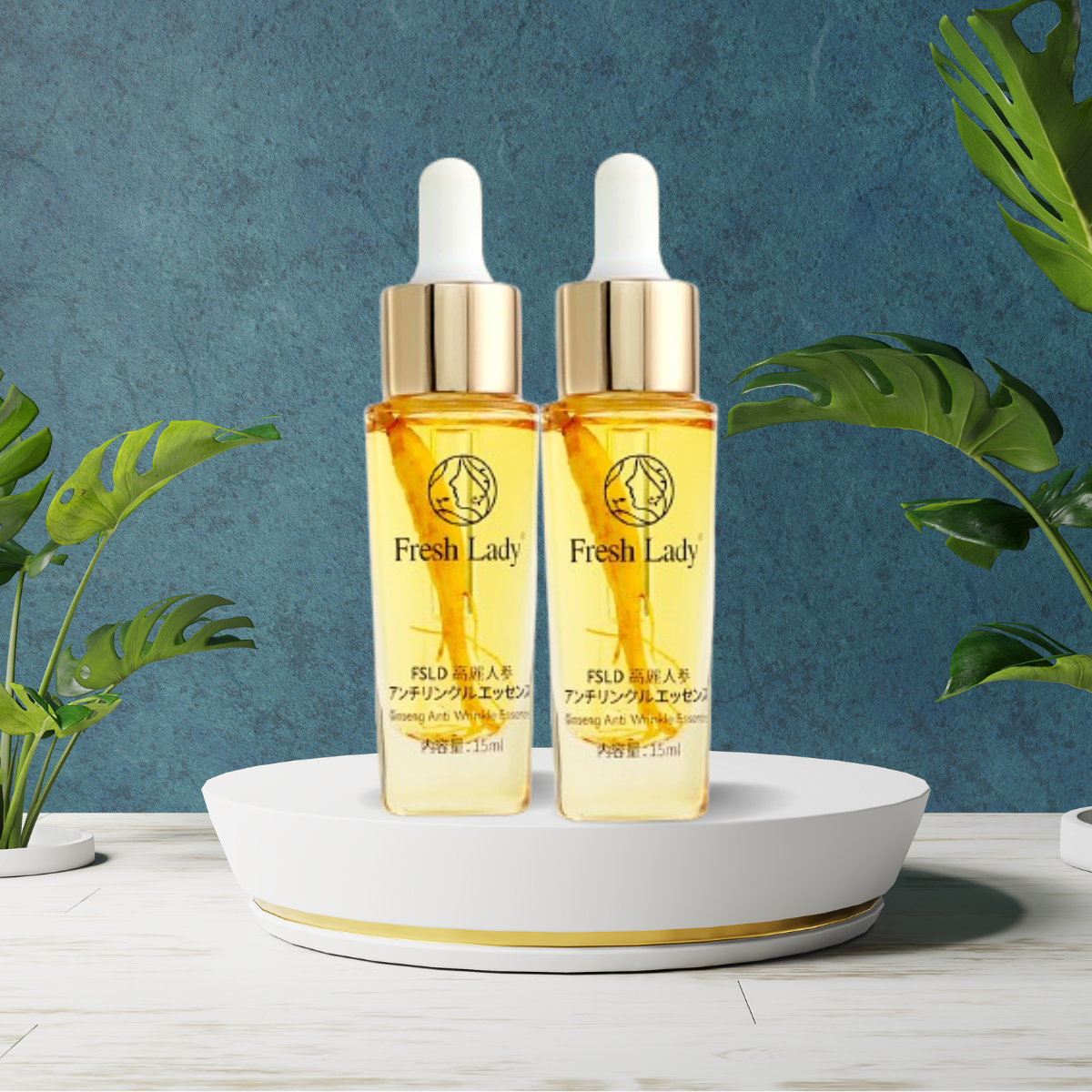 Tinh Chất Nhân Sâm Nhật Bản Fresh Lady Hỗ Trợ Giảm Nếp Nhăn, Ngừa Lão Hóa, Dưỡng Sáng Da